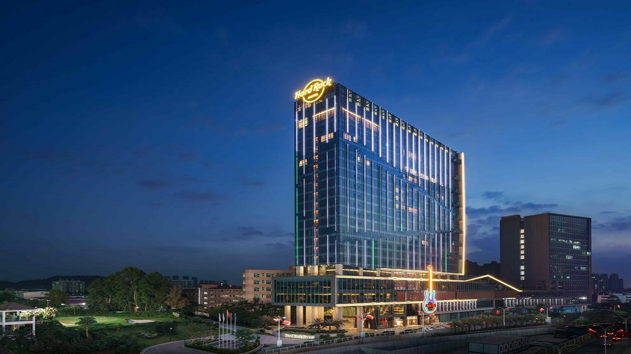 中国大陆首家硬石酒店，258间客房全部采用新濠天地3559网址导航床垫！